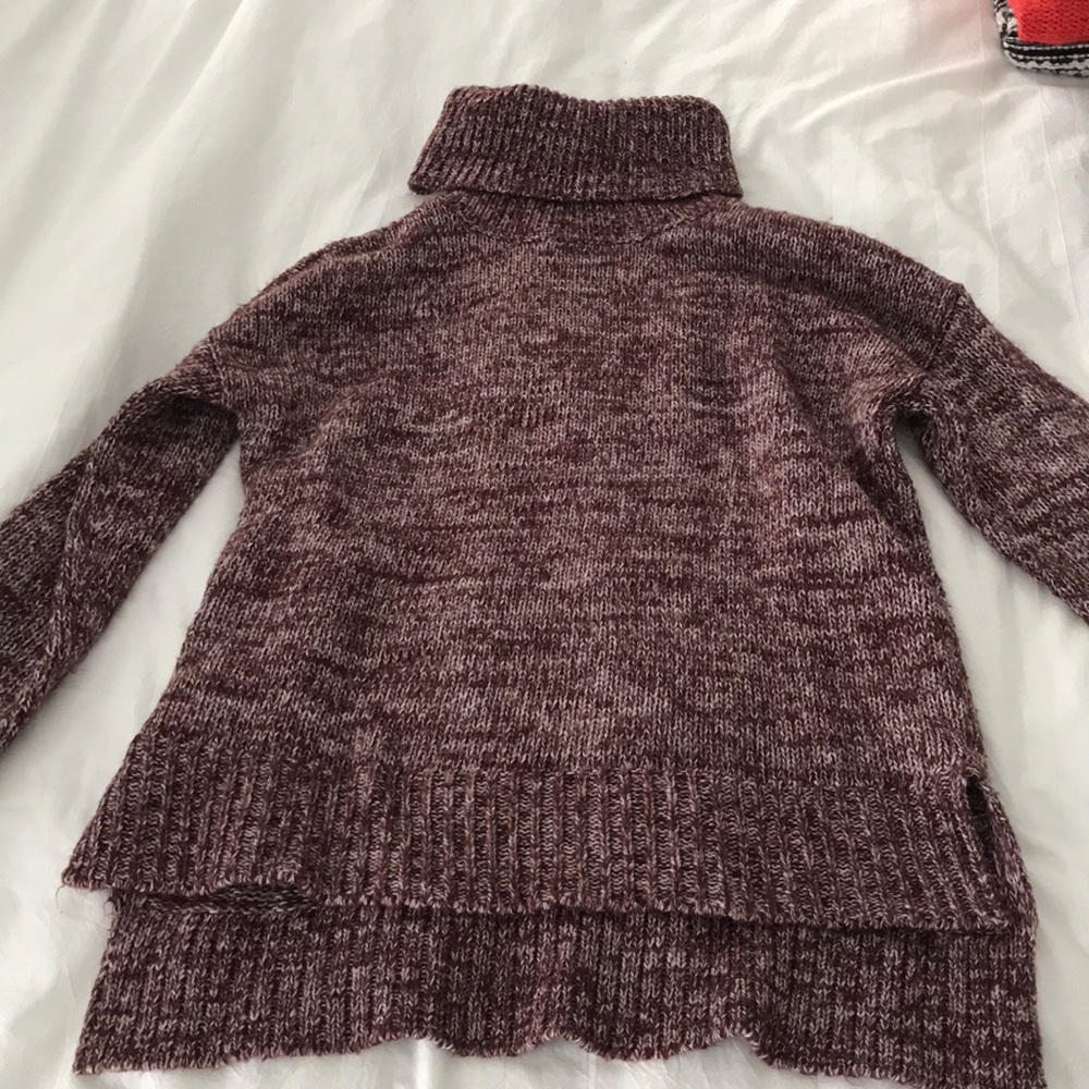 Oversized turtle neck sweater